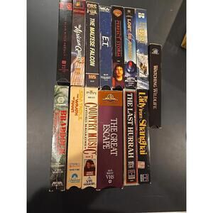 LOT OF 14 RANDOM VHS Tapes